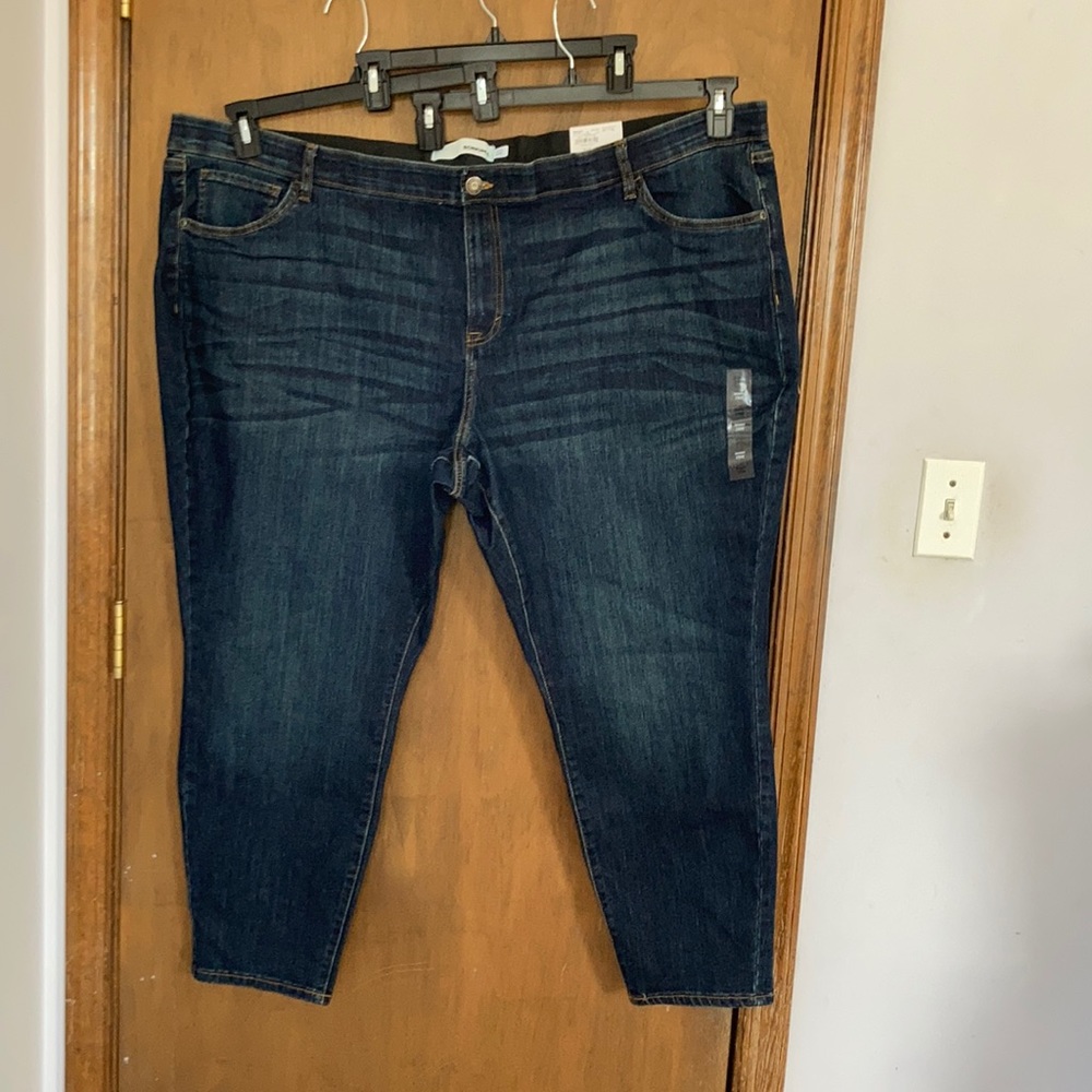 Sonoma skinny jean shape retention no gap waistband 28W